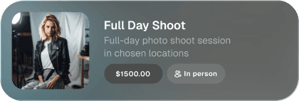 Full Day Shoot