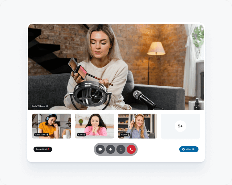 Built-in Video Chat
