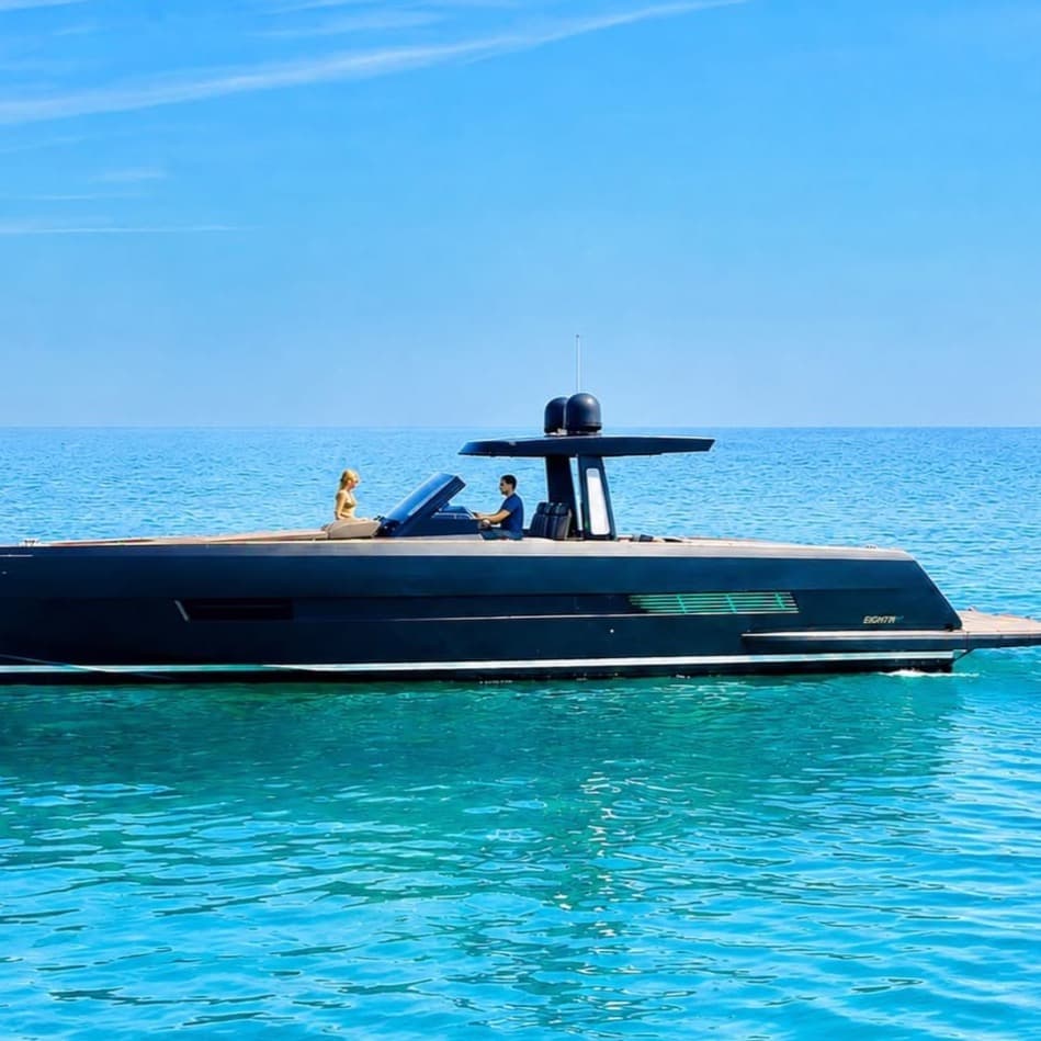 8 hr Yacht Charter MALLORCA Fjord 42 Open "BLACK SHEEP"